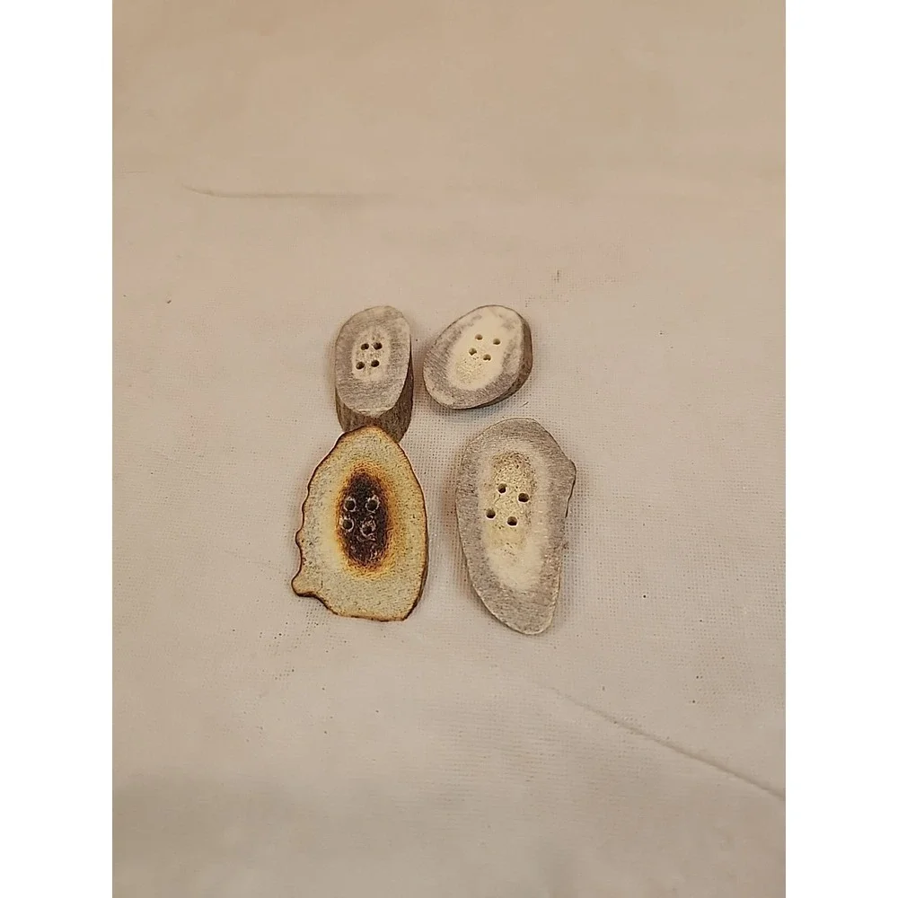 Set Of 4 Natural Rustic 1